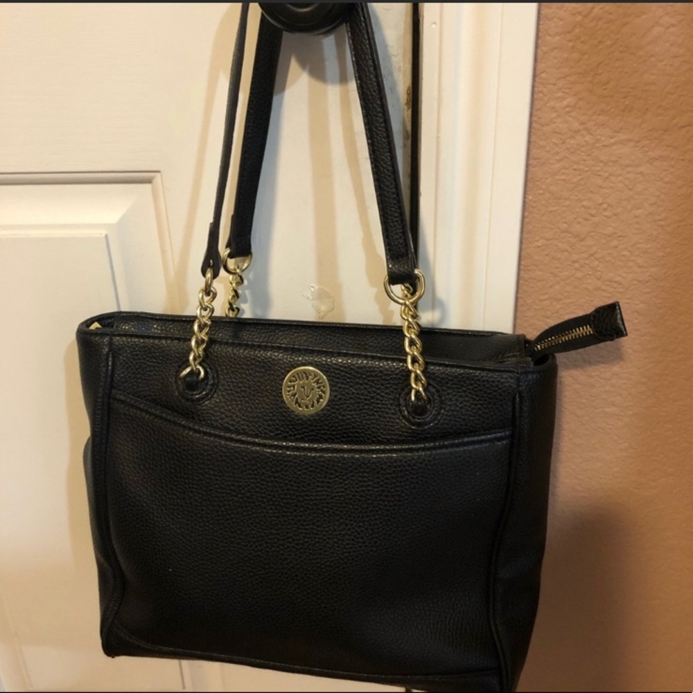 Anne Klein Leather Shoulder Bag